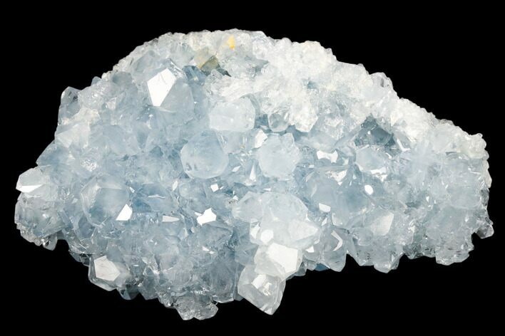 Sparkly Celestine (Celestite) Crystal Cluster - Madagascar #184400